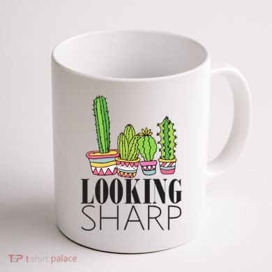 Looking Sharp Cactus For Cute Plant Cacti Gift Coffee Mug back