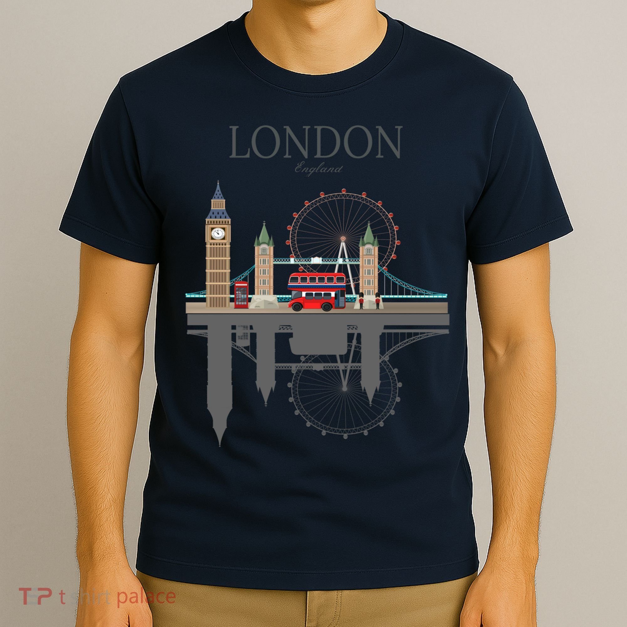 London Souvenir City Vintage British UK Gift T-Shirt