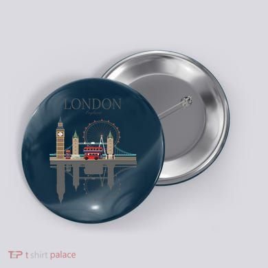 London Souvenir City Vintage British UK Gift Button