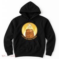 Let's Slow Dance Forever Funny Sloth Hoodie thumb 0