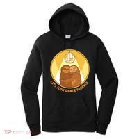 Let's Slow Dance Forever Funny Sloth Women's Hoodie thumb 0