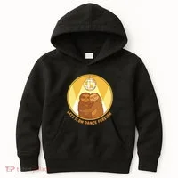 Let's Slow Dance Forever Funny Sloth Kids Hoodie thumb 0