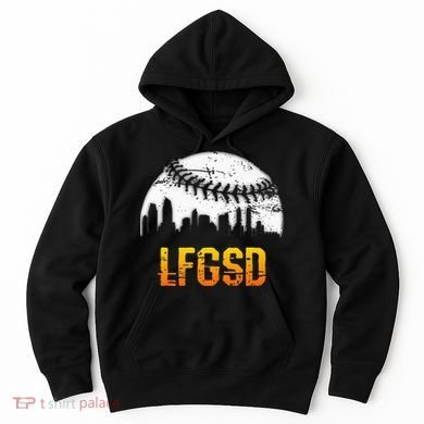 LFGSD San Diego Skyline Baseball Hoodie