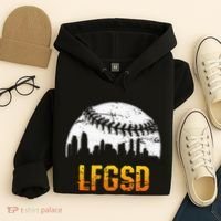 LFGSD San Diego Skyline Baseball Hoodie thumb 4