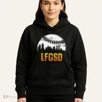 LFGSD San Diego Skyline Baseball Hoodie thumb 5