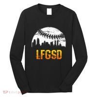 LFGSD San Diego Skyline Baseball Long Sleeve Shirt thumb 0