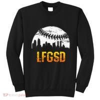 LFGSD San Diego Skyline Baseball Sweatshirt thumb 0