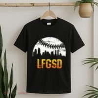 LFGSD San Diego Skyline Baseball T-Shirt thumb 2