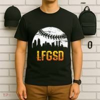LFGSD San Diego Skyline Baseball T-Shirt thumb 6