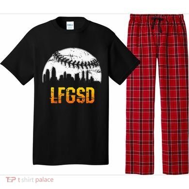 LFGSD San Diego Skyline Baseball Pajama Set