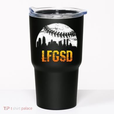 LFGSD San Diego Skyline Baseball Tumbler