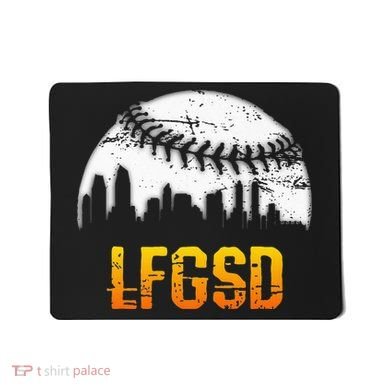 LFGSD San Diego Skyline Baseball Mousepad