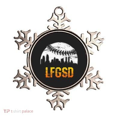LFGSD San Diego Skyline Baseball Ornament