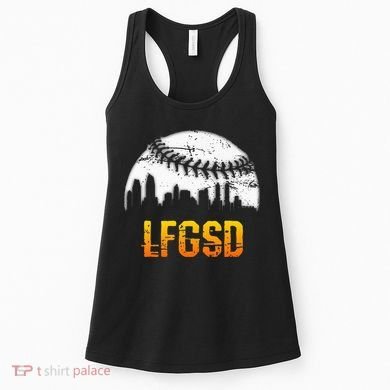 LFGSD San Diego Skyline Baseball Women's Tank Top