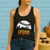 LFGSD San Diego Skyline Baseball Women's Tank Top thumb 2