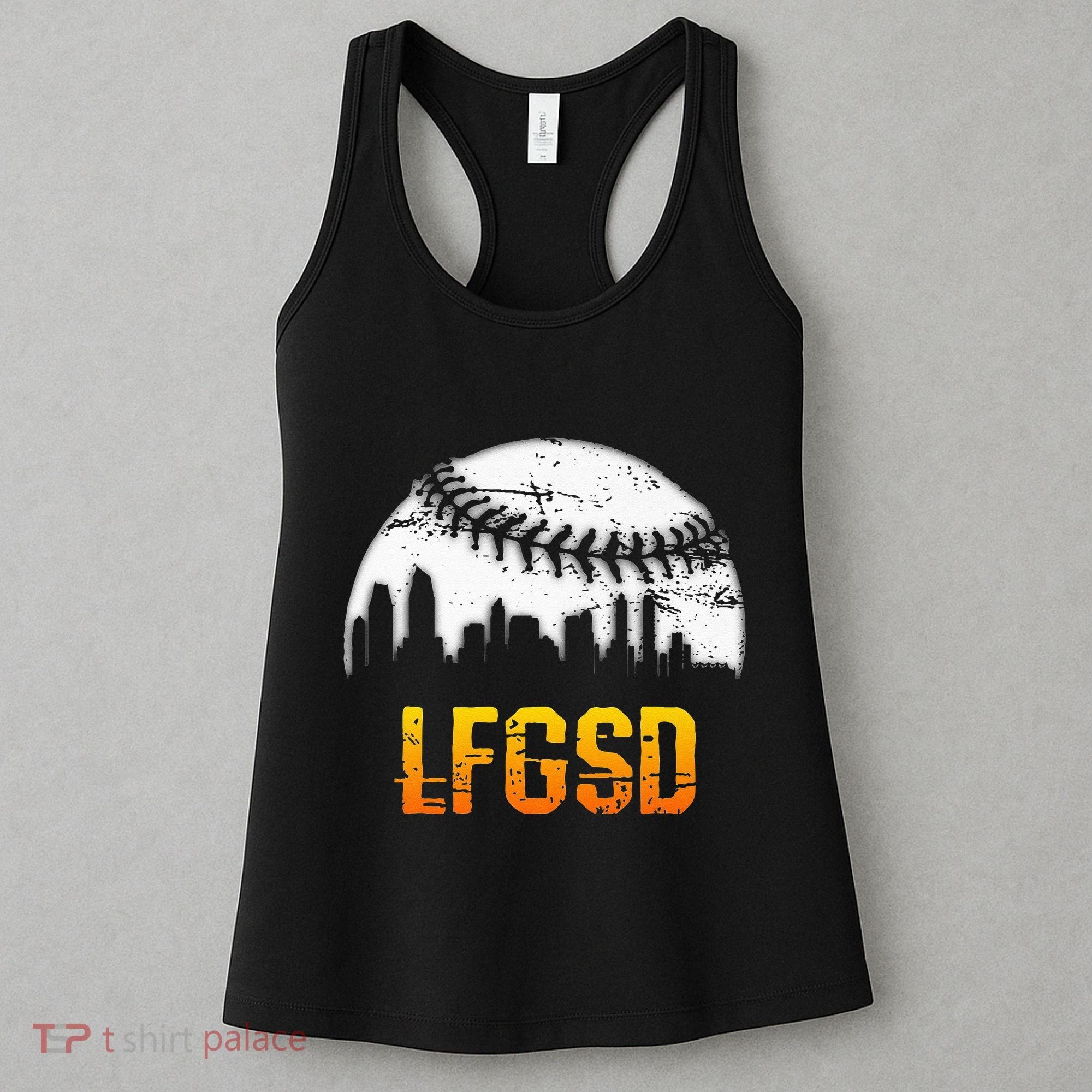 LFGSD San Diego Skyline Baseball Women's Tank Top