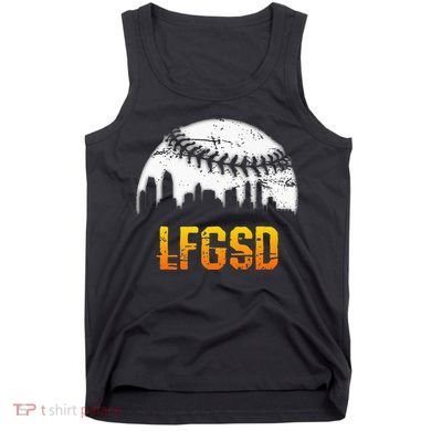 LFGSD San Diego Skyline Baseball Tank Top