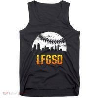 LFGSD San Diego Skyline Baseball Tank Top thumb 0