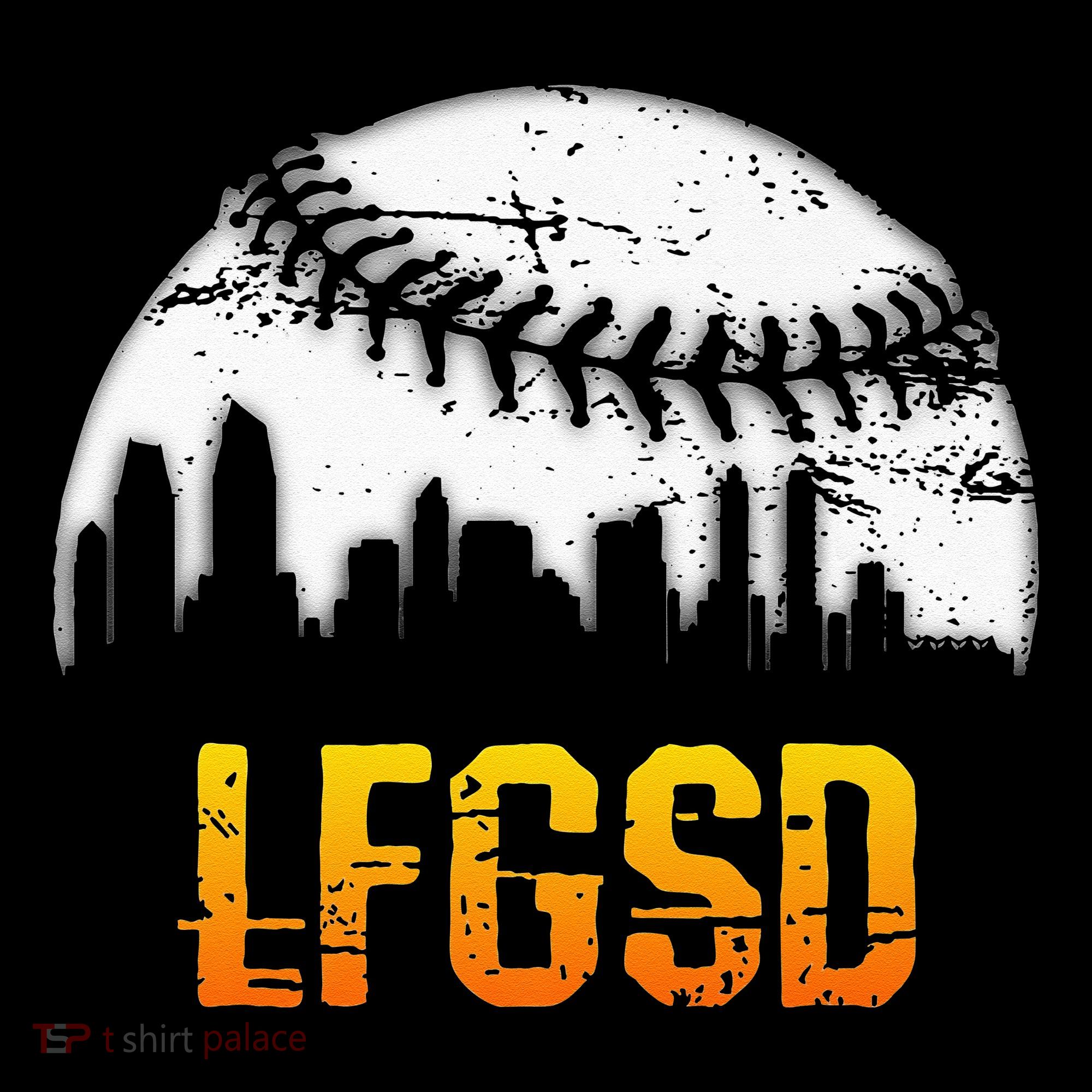 LFGSD San Diego Skyline Baseball Tank Top