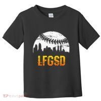 LFGSD San Diego Skyline Baseball Toddler T-Shirt thumb 0