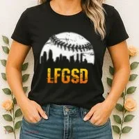 LFGSD San Diego Skyline Baseball Women's T-Shirt thumb 2