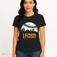 LFGSD San Diego Skyline Baseball Women's T-Shirt thumb 4