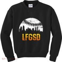 LFGSD San Diego Skyline Baseball Kids Sweatshirt thumb 0