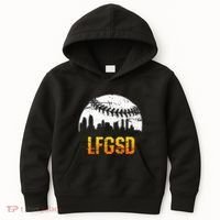 LFGSD San Diego Skyline Baseball Kids Hoodie thumb 0