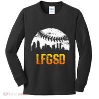 LFGSD San Diego Skyline Baseball Kids Long Sleeve Shirt thumb 0