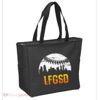 LFGSD San Diego Skyline Baseball Tote Bag thumb 2