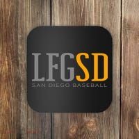 LFGSD San Diego Baseball Coaster thumb 0