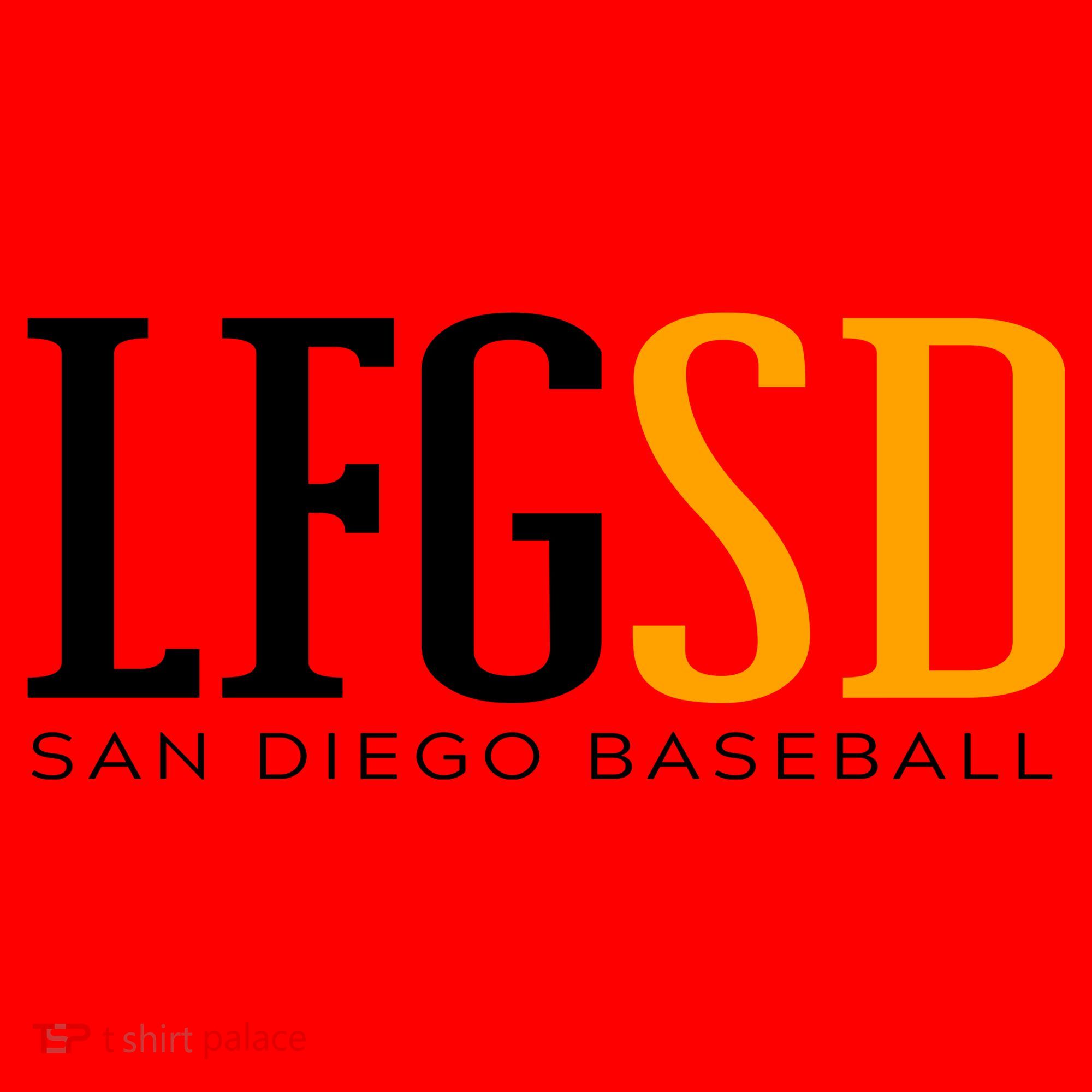 LFGSD San Diego Baseball Santa Hat