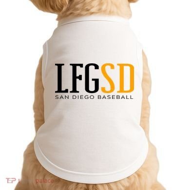 LFGSD San Diego Baseball Doggie Tank