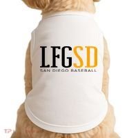 LFGSD San Diego Baseball Doggie Tank thumb 0