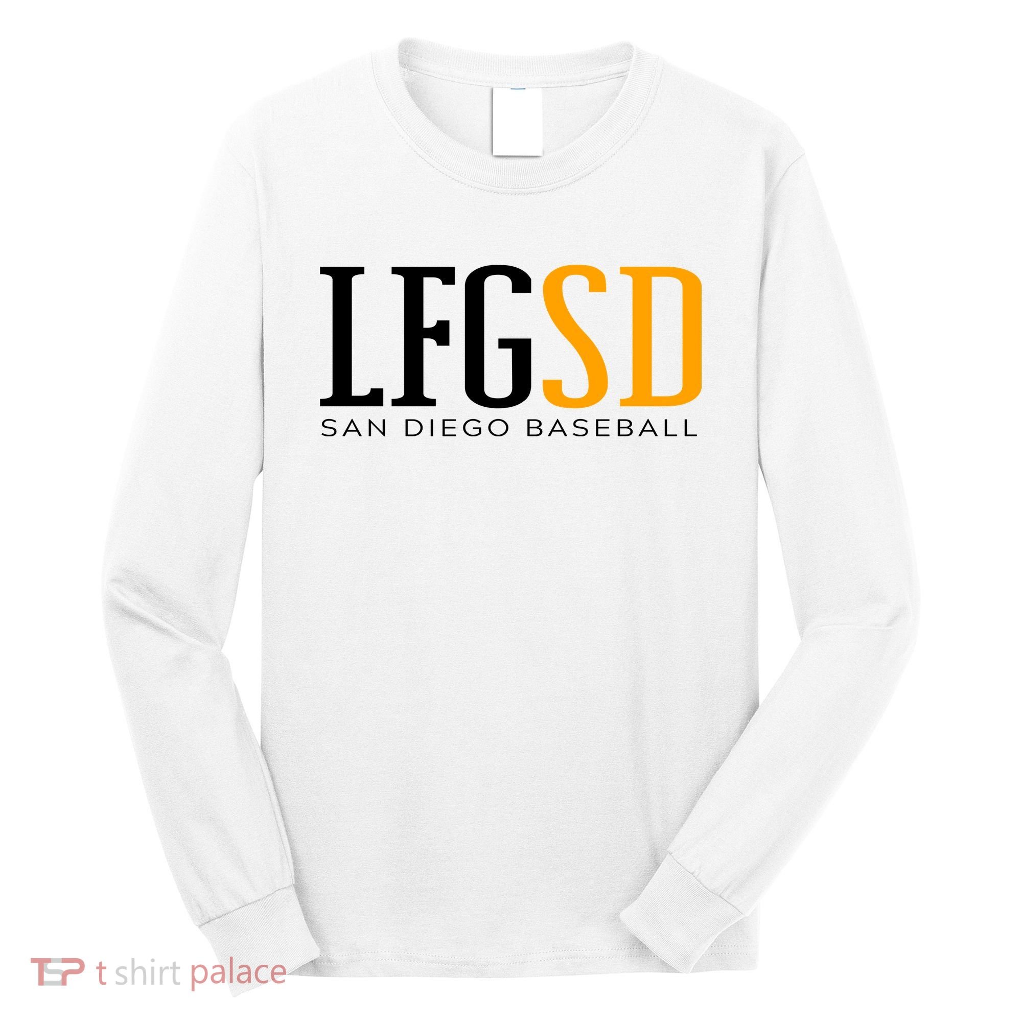 LFGSD San Diego Baseball Long Sleeve Shirt