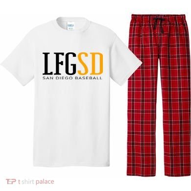 LFGSD San Diego Baseball Pajama Set