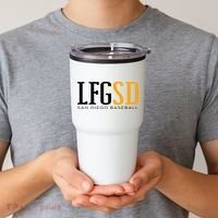LFGSD San Diego Baseball Tumbler thumb 2