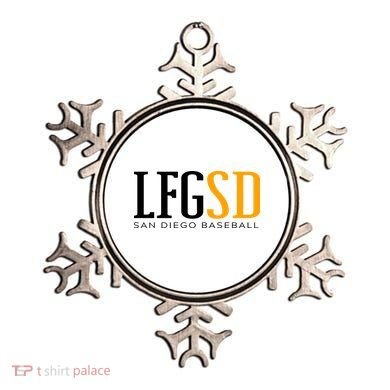 LFGSD San Diego Baseball Ornament