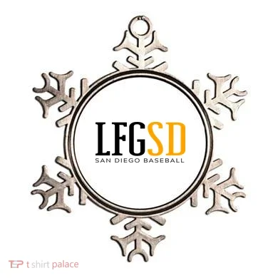 LFGSD San Diego Baseball Ornament