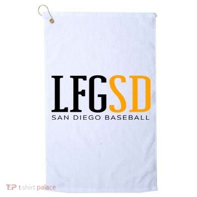 LFGSD San Diego Baseball Golf Towel
