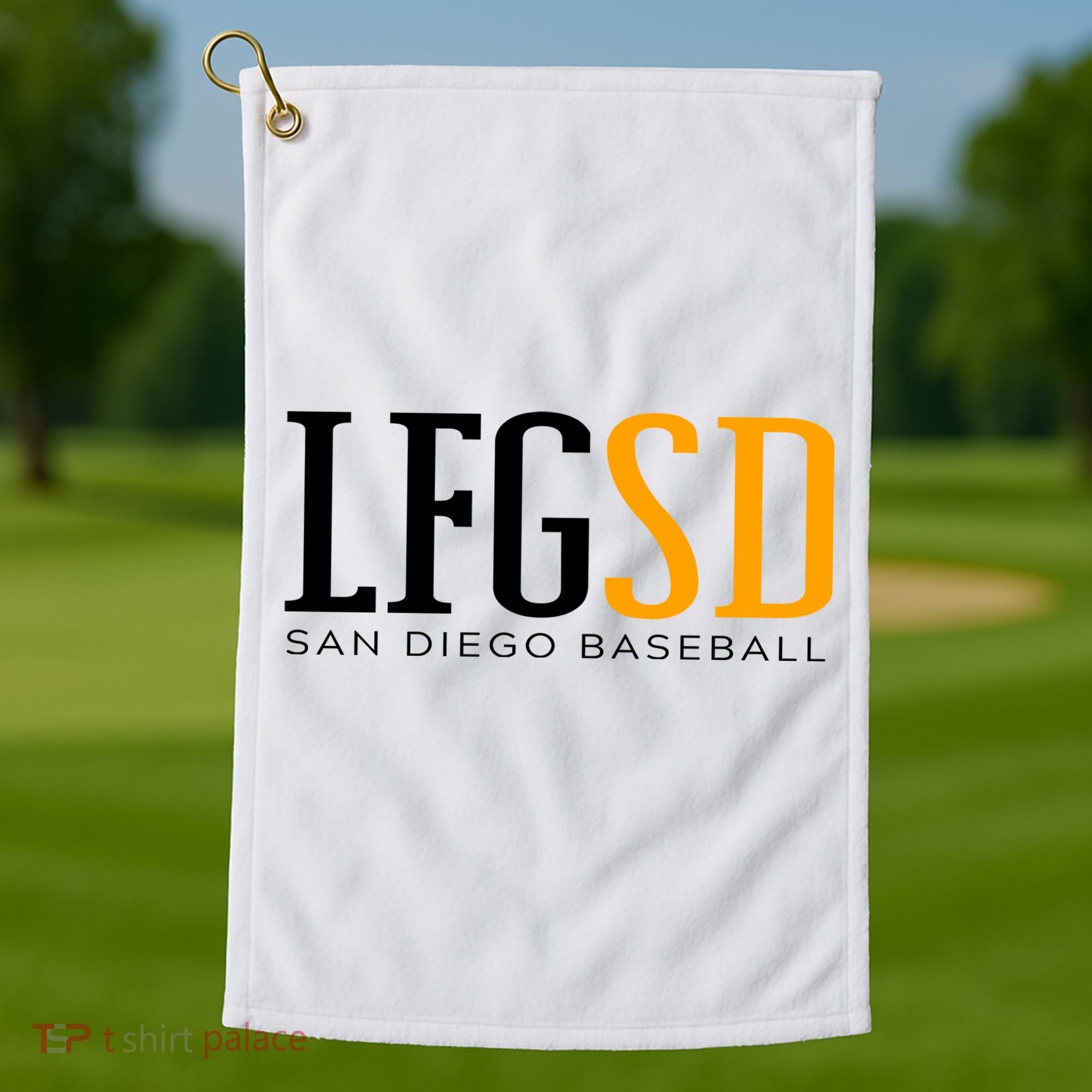 LFGSD San Diego Baseball Golf Towel