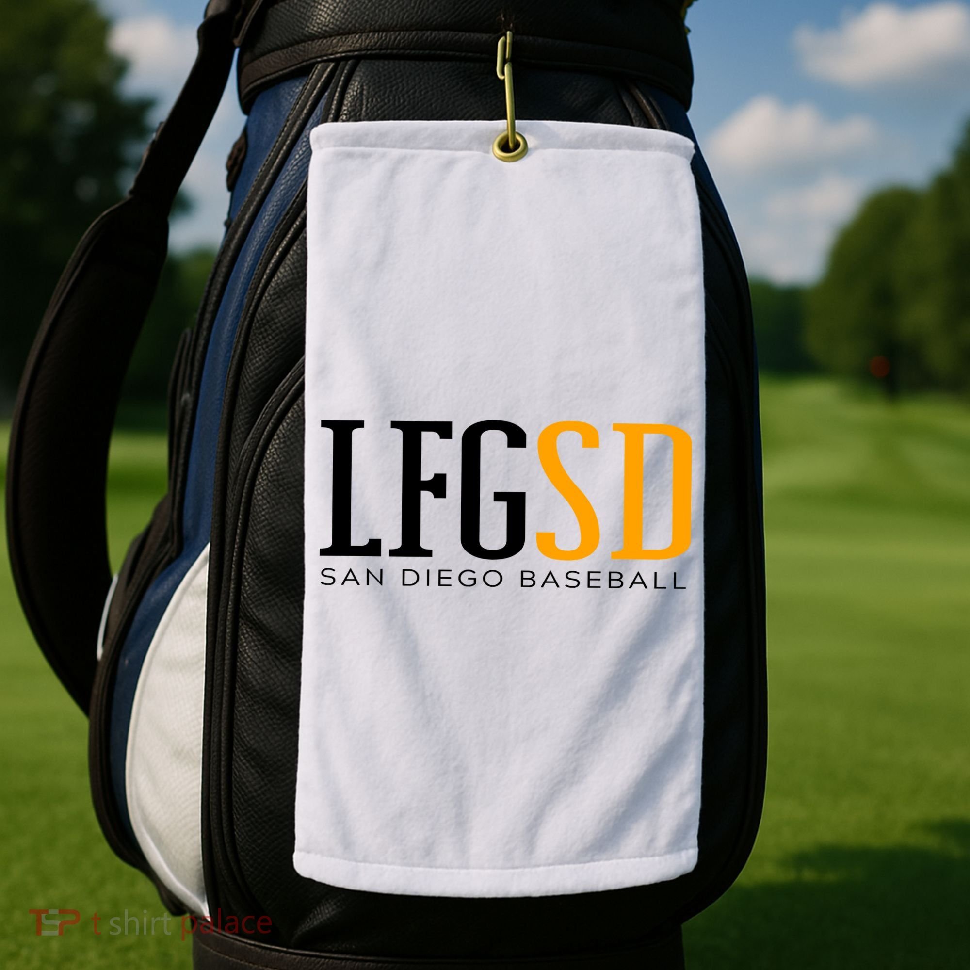 LFGSD San Diego Baseball Golf Towel