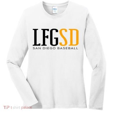 LFGSD San Diego Baseball Women's Long Sleeve Shirt