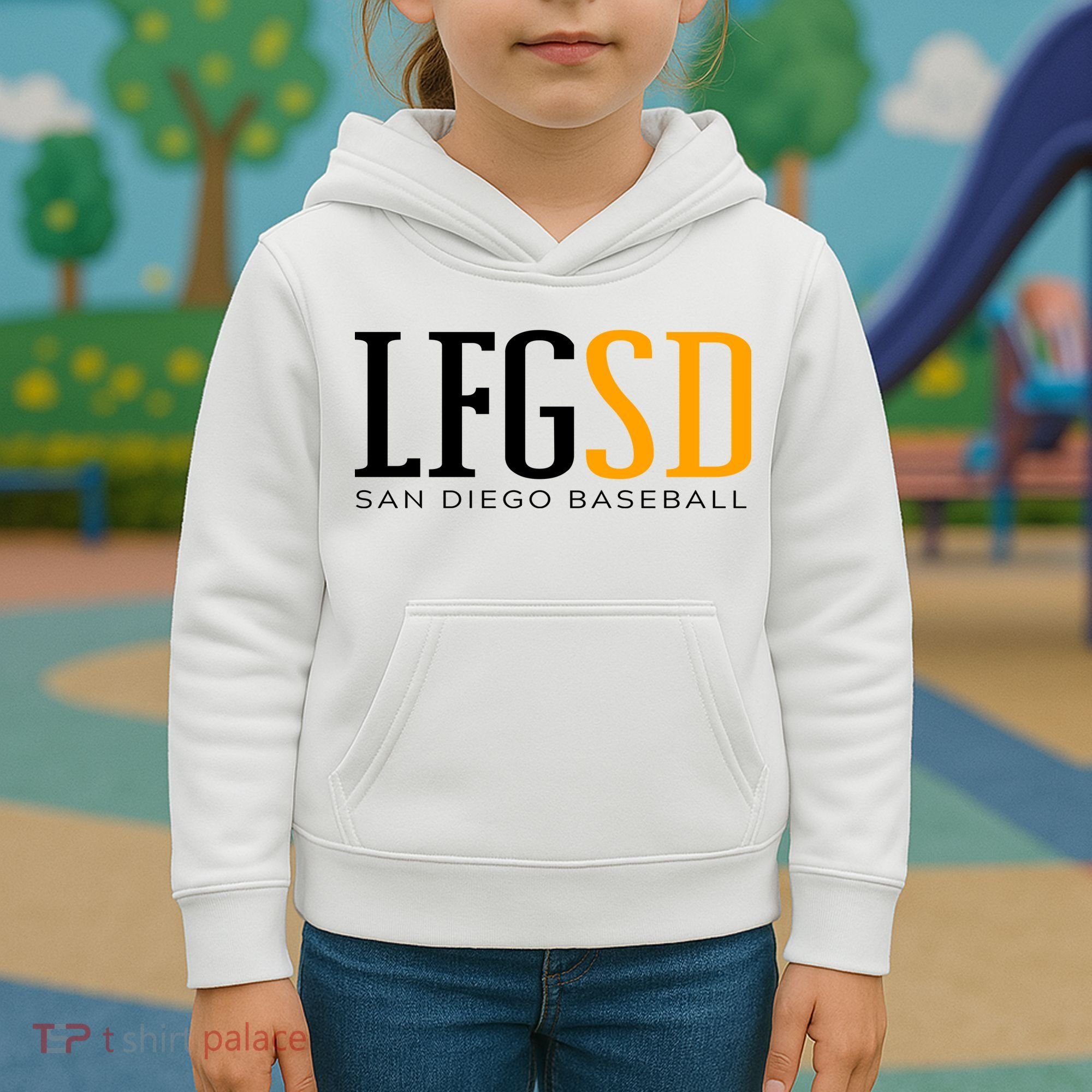 LFGSD San Diego Baseball Kids Hoodie