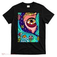 Lucy Sky Diamonds Type Abstract Psychedelic T-Shirt thumb 0