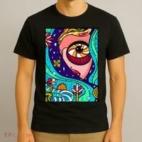 Lucy Sky Diamonds Type Abstract Psychedelic T-Shirt thumb 3