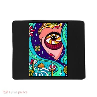Lucy Sky Diamonds Type Abstract Psychedelic Mousepad