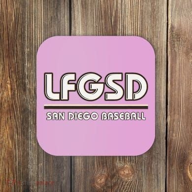 Lfgsd San Diego Baseball Coaster