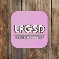 Lfgsd San Diego Baseball Coaster thumb 0