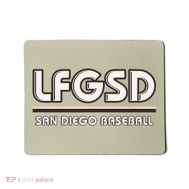Lfgsd San Diego Baseball Mousepad